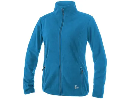 Mikina CXS GRANBY LADY, dámska, fleece, azúrovo modrá