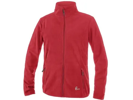 Mikina CXS GRANBY CHILD, detská, fleece, červená