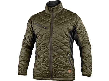 Bunda CXS MALIBU, pánska, khaki-čierna, veľ. S