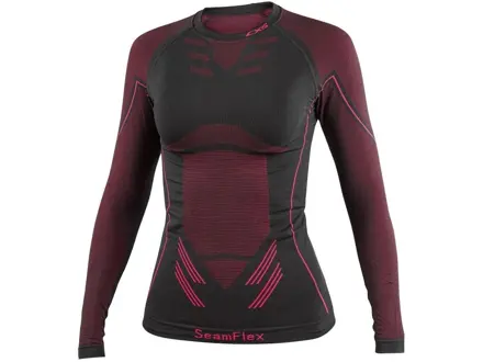 Tričko CXS SeamFlex LADY, dámske, funkčné, čierno-ružové, 