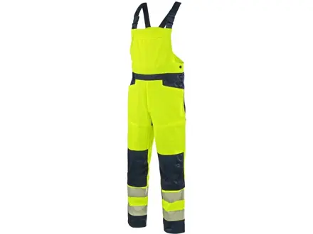 Záhradníky CXS HALIFAX, pánske, výstražné so sieťovinou, žlto-modré, veľ. 46