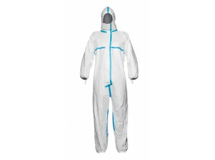 Jednorazový oblek Tyvek 600 Plus, bielo-modrý