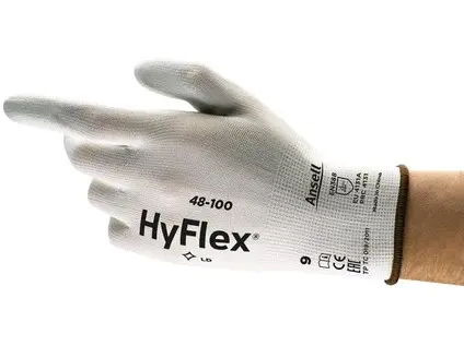 ANSELL HYFLEX 48-100, máčané v polyuretáne