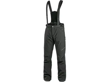KALHOTY CXS TRENTON, ZIMNÉ SOFTSHELL, PÁNSKE, ČIERNE