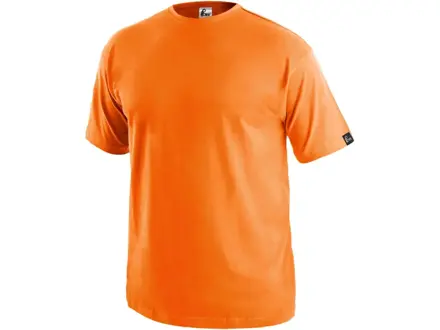Tričko CXS DANIEL, krátky rukáv, oranžové