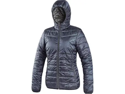 Bunda CXS OCEANIA, zimná, dámska, obojstranná, dymovo modro - sivá, veľ. S