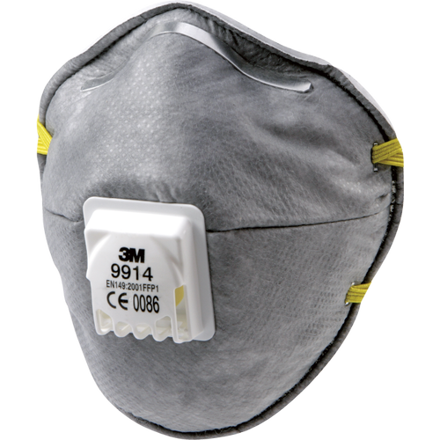 3M 9914 resp.FFP1,nepr.pachy,výdych.vent