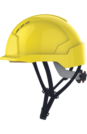 JSP EVOLITE Linesman prilba neventilovaná žltá