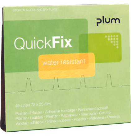 Plum5511QuickFix náhradná náplasť 6x45ks