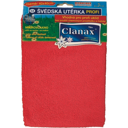 241.0371 mikroutěrka 40x40cm červená