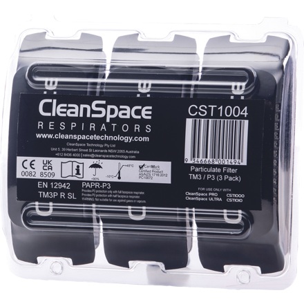 CleanSpace CST TM3/P3 filter (3Pk)