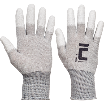 TEREL ruk.antist.nylon úplet, prsty PU