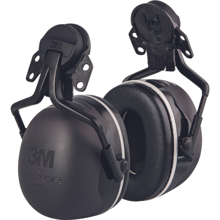 3M Peltor X5P5E-SV earmuffs - helmet