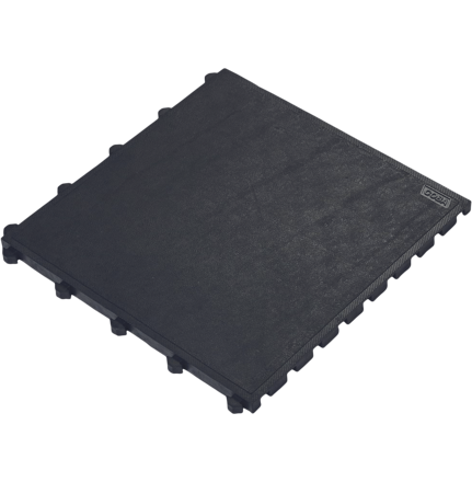 Fatigue-Lock Tile Solid black 0,5mx0,5m