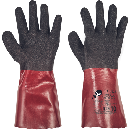 CHERRUG rukavice PVC nitril