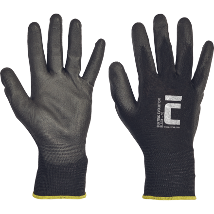 BUNTING EVOLUTION BLACK rukavice PU