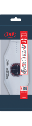 JSP SpringFit FFP3 435ML respirátor s ventilom Retail