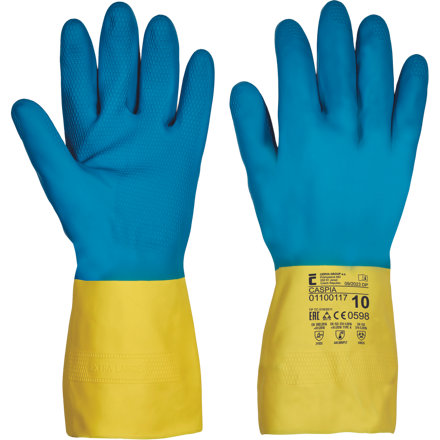 CASPIA rukavice latex/neopren