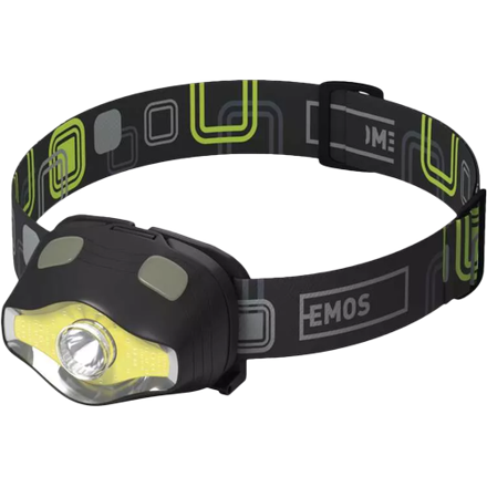 Čelovka P3536 3W LED + COB