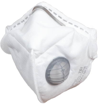 REFIL 751 Sklád. Resp.s ventilkem FFP3