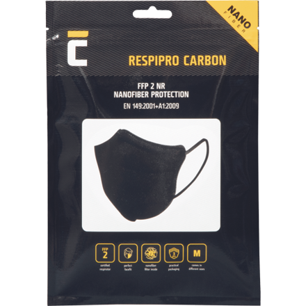 RespiPro Carbon FFP2 3ks respirátor