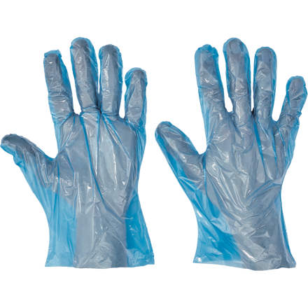 DUCK BLUE rukavice JR polyetylénové