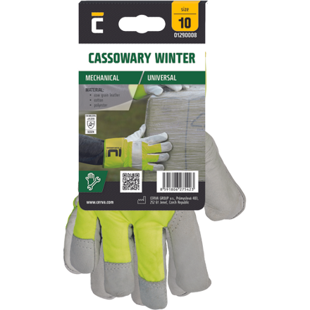 CASSOWARY WINTER rukavice blistr