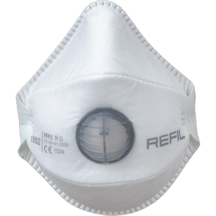 REFIL 1052 Respir. P3 tvarovaný s vent.