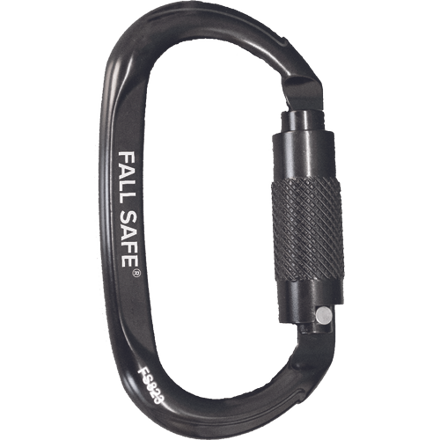 carabiner oval ALU twist lock FS823