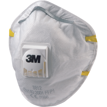 3M 8812 respirátor FFP1 vent. 10/BAL