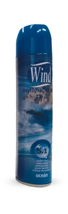 WIND osvěžovač, sprej, 300ml, oceán