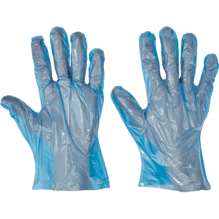 DUCK BLUE HG rukavice JR polyetylénové