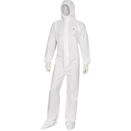 Kombinéza so zošívanou elastickou kapucňou DT223 XXXL