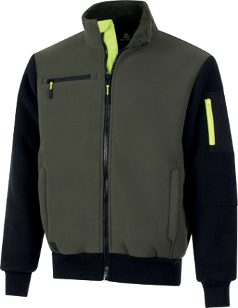 TEPLÁ MIKINA PORTO, KHAKI