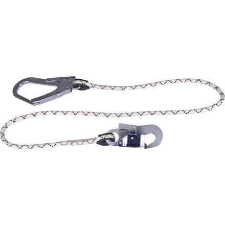 Spletané lano s hákmi LO047150AD, 1,5 m