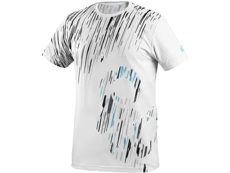 Tričko CXS SPORTY COOL, krátky rukáv, biele Tričko CXS SPORTY COOL, krátky rukáv, biele