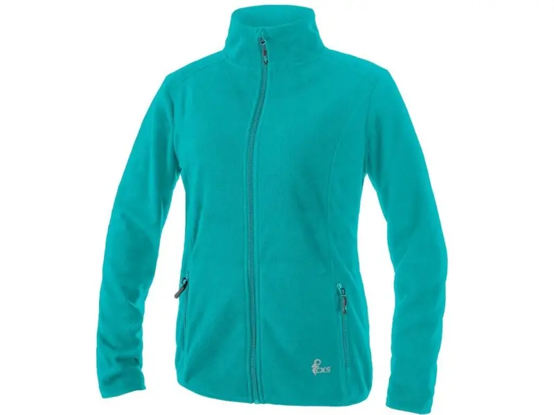 Mikina CXS GRANBY LADY, dámska, fleece, tyrkysovo zelená Mikina CXS GRANBY LADY, dámska, fleece, tyrkysovo zelená