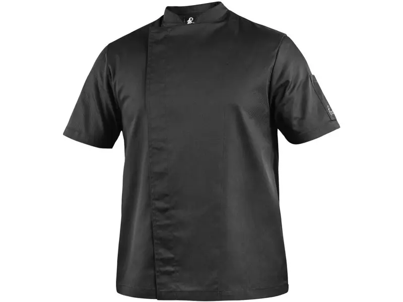 Rondon CXS CHEFLINE B-S, pánsky, krátky rukáv, čierny, veľ. 44
