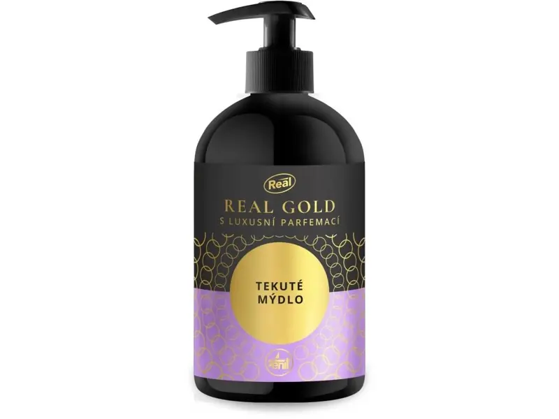 Tekuté mydlo Real Gold, 500 g