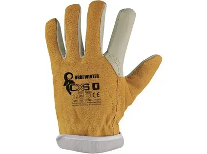 Rukavice CXS URBI WINTER, zimné, kožené Rukavice CXS URBI WINTER, zimné, kožené