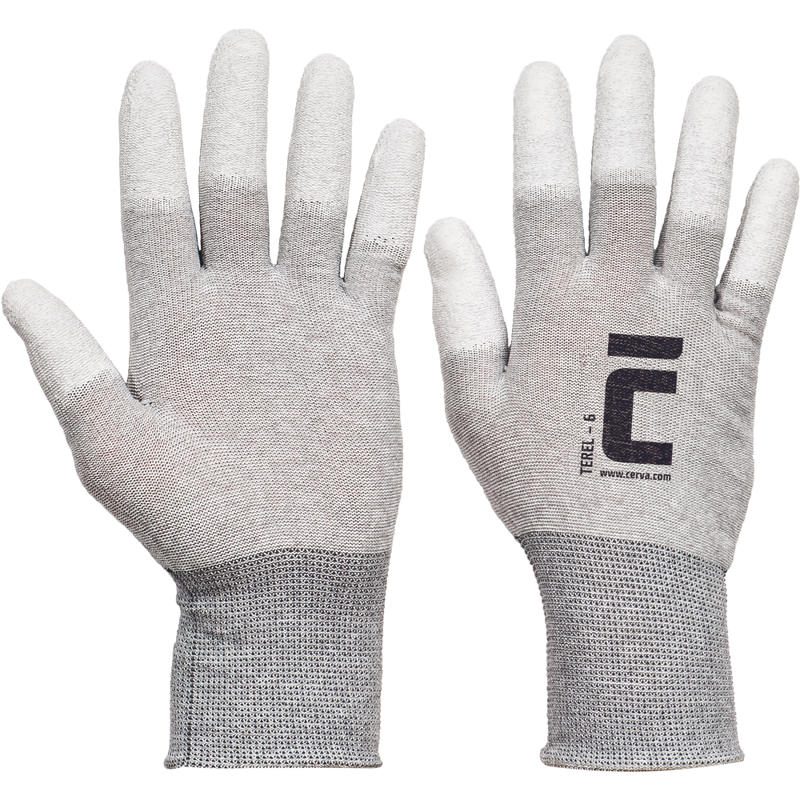 TEREL ruk.antist.nylon úplet, prsty PU