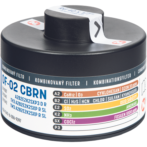 OF-02 CBRN A2B2E2K2SXP3 DR filter CM-6