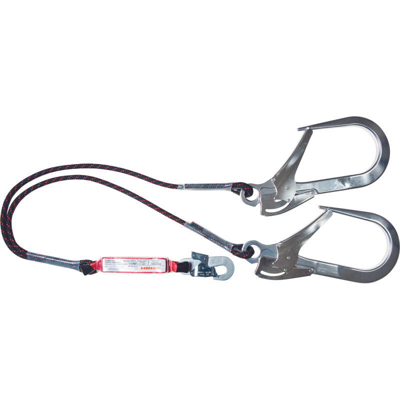 Lanyard with ABM 2L+ hooks and kar.-1,8m