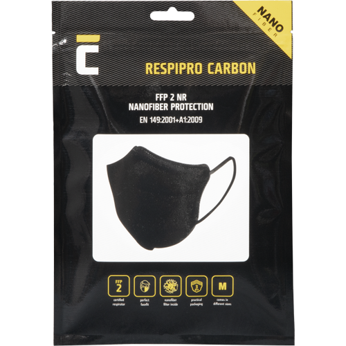 RespiPro Carbon FFP2 3ks respirátor