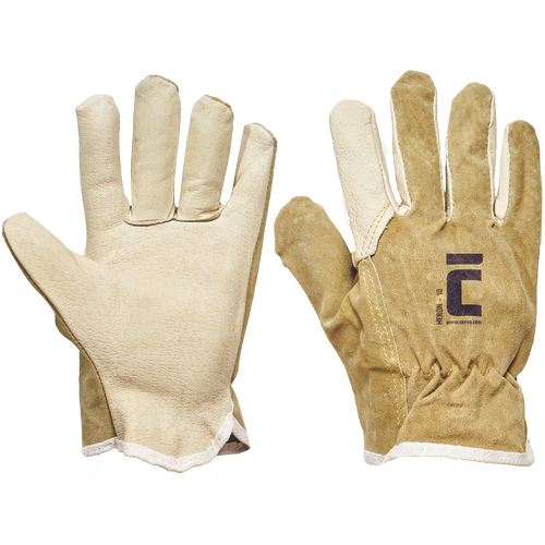 HERON rukavice celokožené