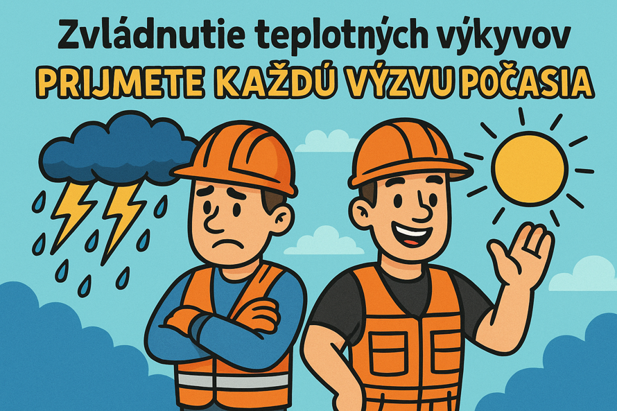  Pracovné oblečenie pre každé počasie – zvládnite teplotné výkyvy s istotou