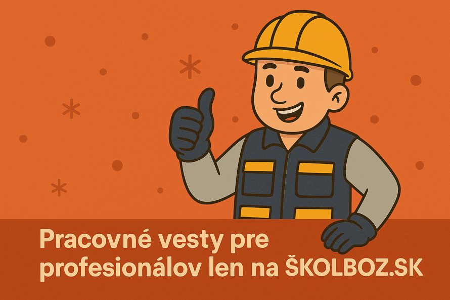 Rôzne typy pracovných viest – reflexné, zateplené a montérkové pre všetky profesie.