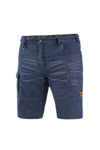 KRAŤASY JEANS CXS MURET, PÁNSKE, MODRO-ČIERNE