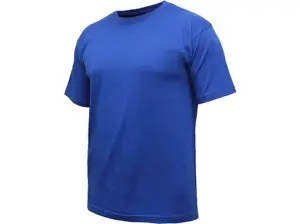 Tričko s krátkym rukávom TIBOR, stredne modré
