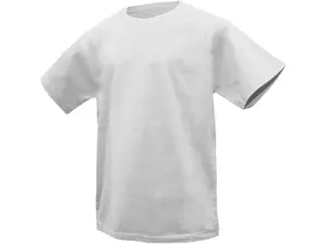 Detské tričko s krátkym rukávom DENNY, biele